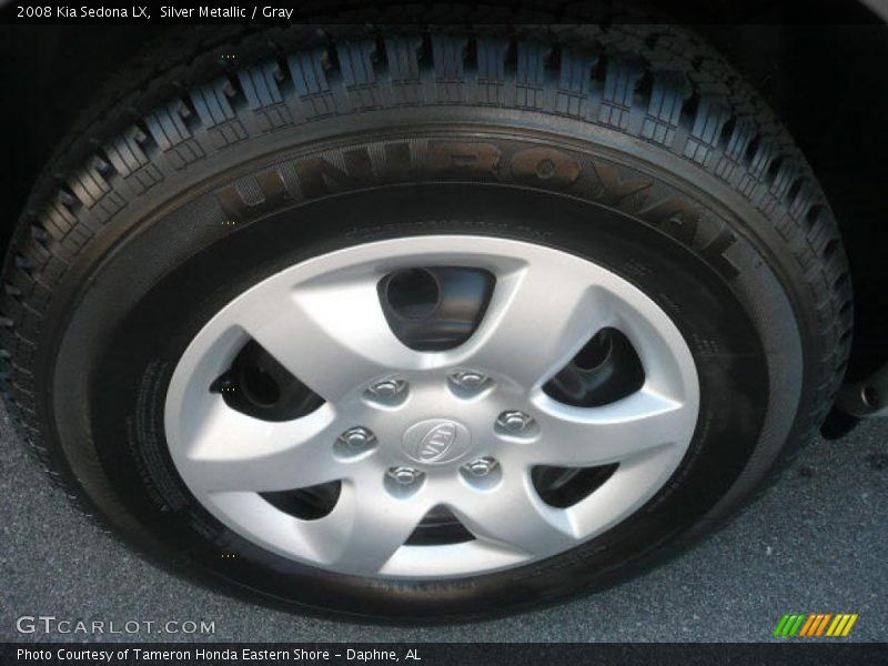Silver Metallic / Gray 2008 Kia Sedona LX