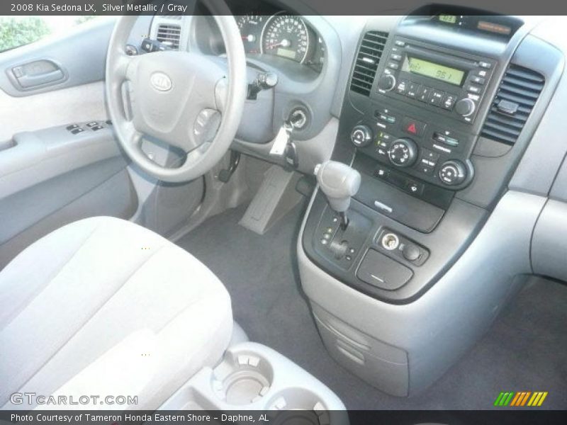 Silver Metallic / Gray 2008 Kia Sedona LX
