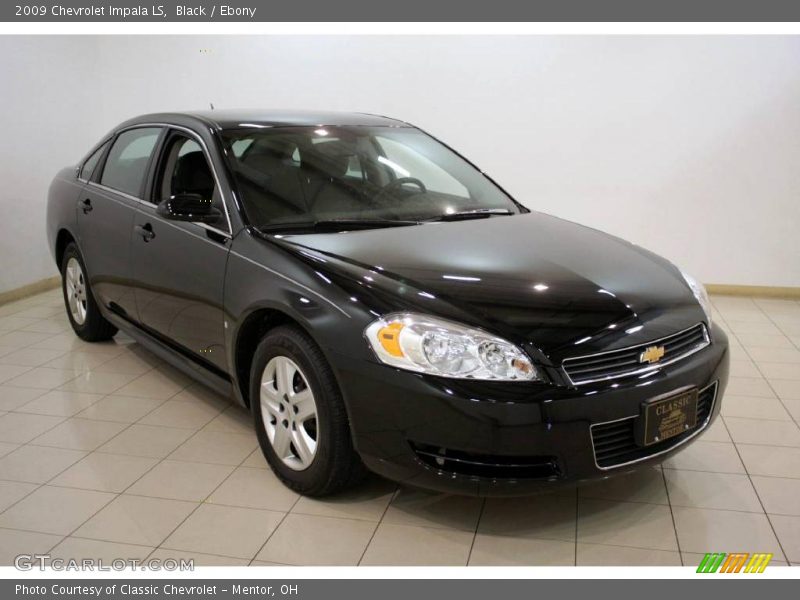 Black / Ebony 2009 Chevrolet Impala LS