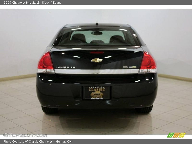 Black / Ebony 2009 Chevrolet Impala LS