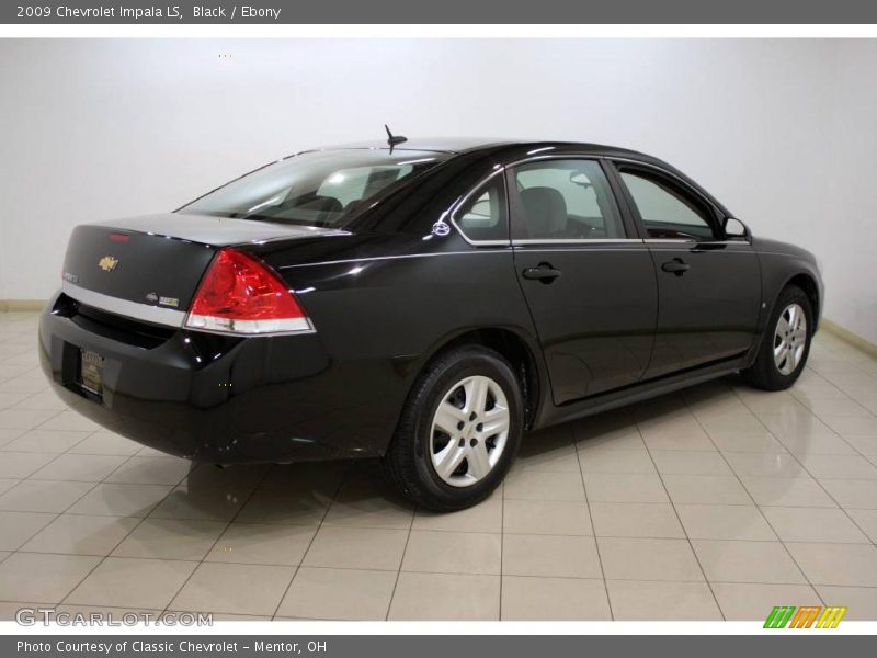 Black / Ebony 2009 Chevrolet Impala LS