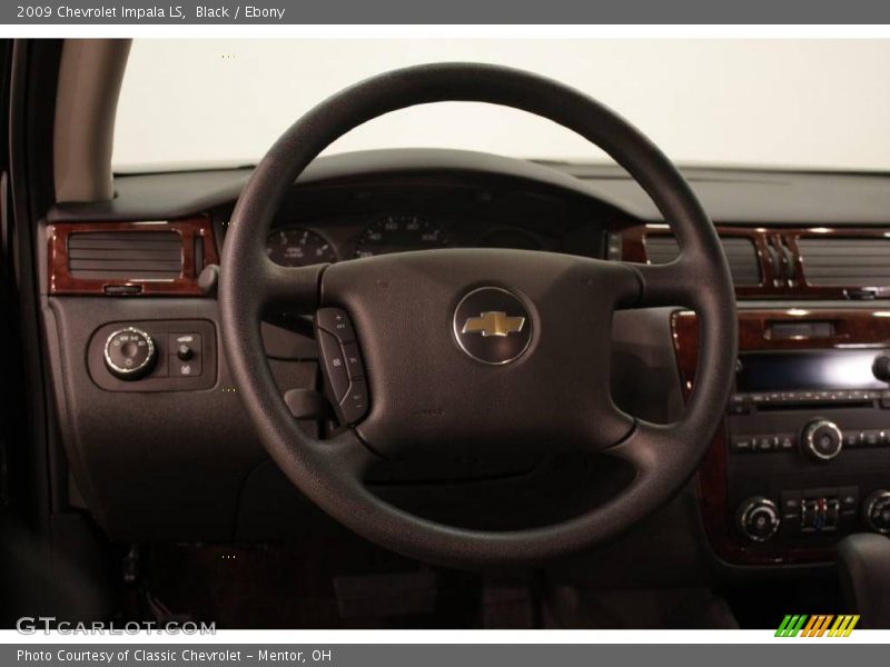 Black / Ebony 2009 Chevrolet Impala LS