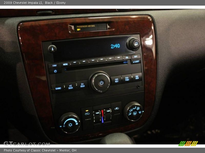 Black / Ebony 2009 Chevrolet Impala LS
