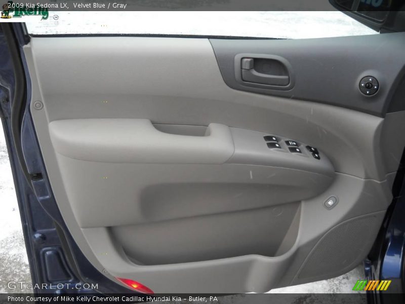 Velvet Blue / Gray 2009 Kia Sedona LX