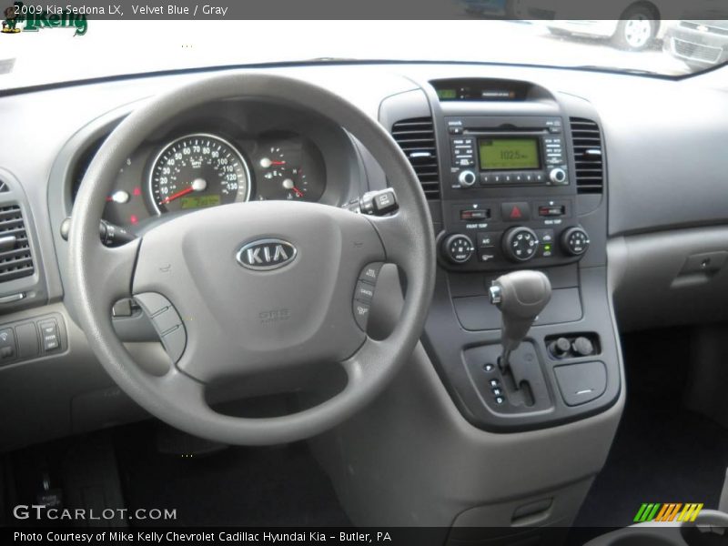 Velvet Blue / Gray 2009 Kia Sedona LX