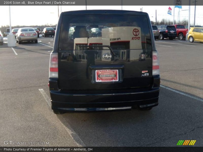 Blue Onyx Pearl / Dark Charcoal 2006 Scion xB