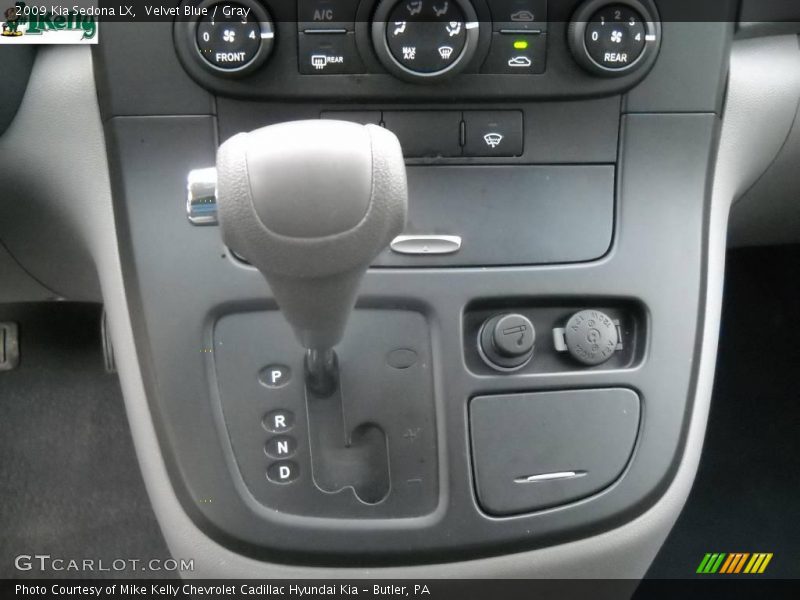 Velvet Blue / Gray 2009 Kia Sedona LX