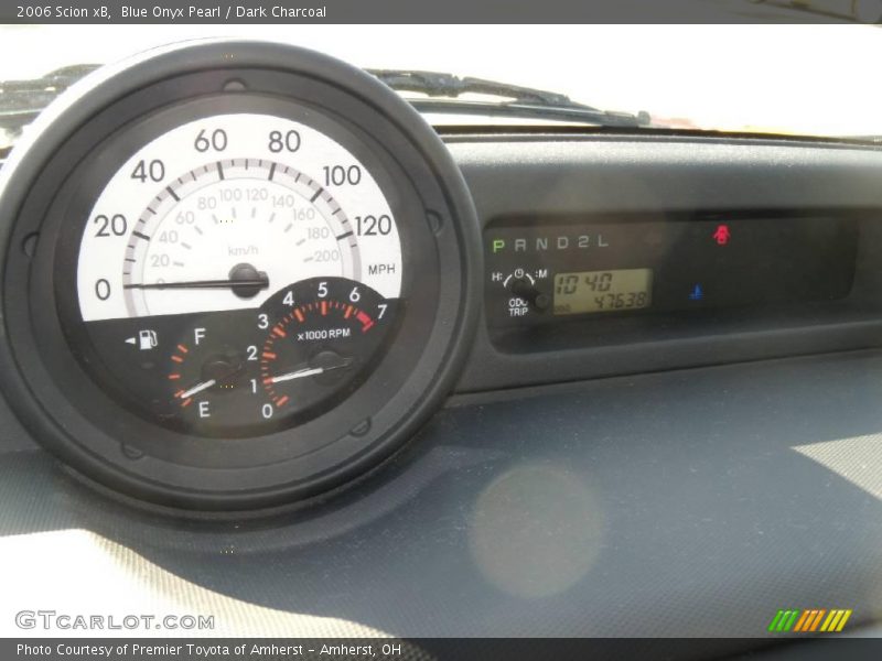Blue Onyx Pearl / Dark Charcoal 2006 Scion xB