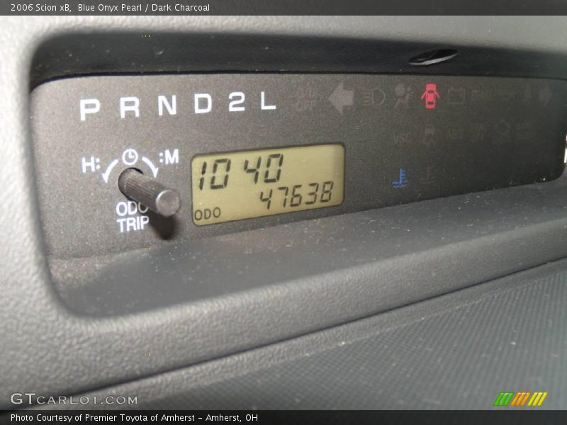 Blue Onyx Pearl / Dark Charcoal 2006 Scion xB