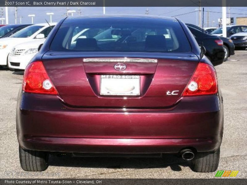 Black Cherry Pearl / Dark Charcoal 2007 Scion tC