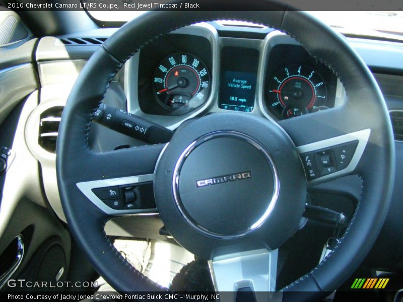 Red Jewel Tintcoat / Black 2010 Chevrolet Camaro LT/RS Coupe