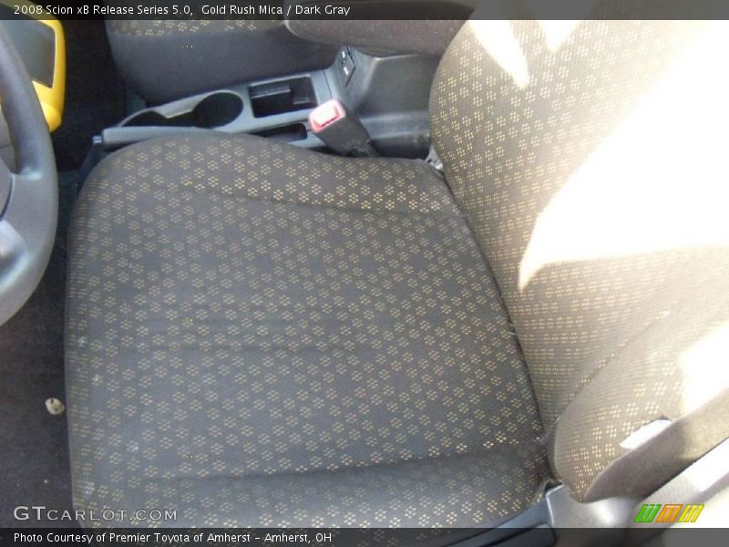 Gold Rush Mica / Dark Gray 2008 Scion xB Release Series 5.0