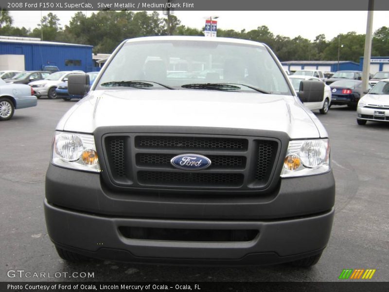 Silver Metallic / Medium/Dark Flint 2008 Ford F150 XL SuperCab