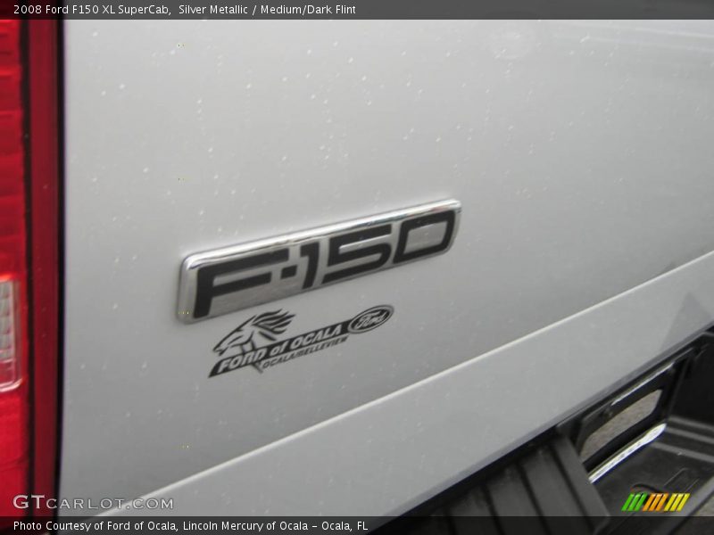 Silver Metallic / Medium/Dark Flint 2008 Ford F150 XL SuperCab