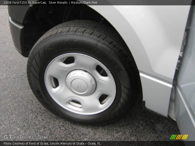 Silver Metallic / Medium/Dark Flint 2008 Ford F150 XL SuperCab