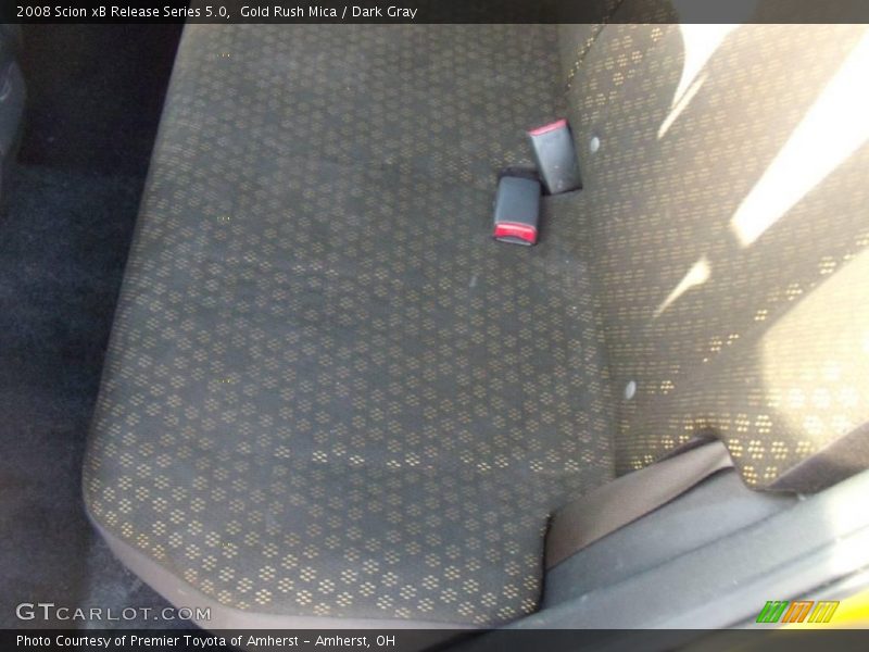 Gold Rush Mica / Dark Gray 2008 Scion xB Release Series 5.0