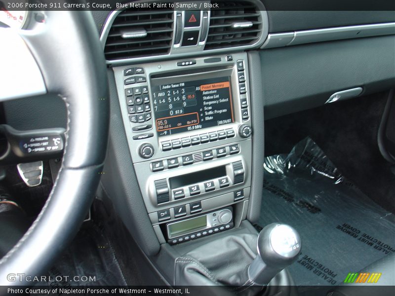 Blue Metallic Paint to Sample / Black 2006 Porsche 911 Carrera S Coupe