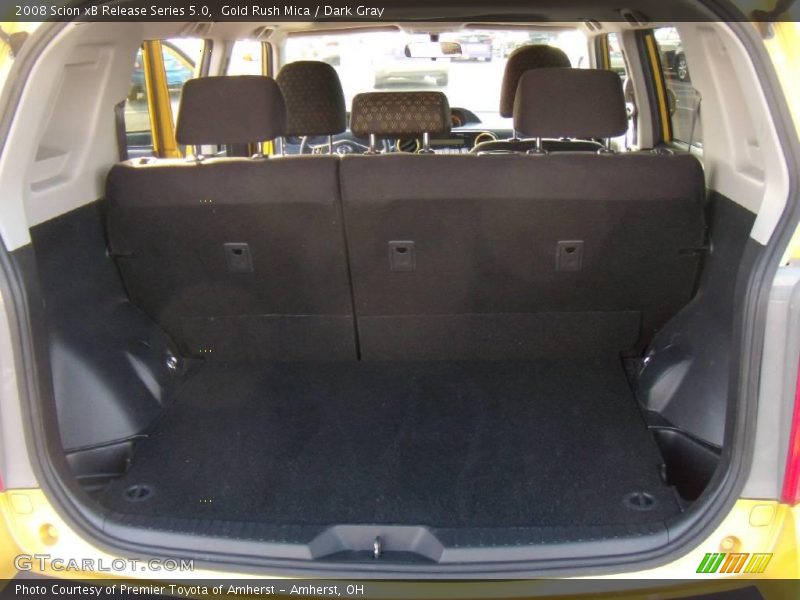 Gold Rush Mica / Dark Gray 2008 Scion xB Release Series 5.0
