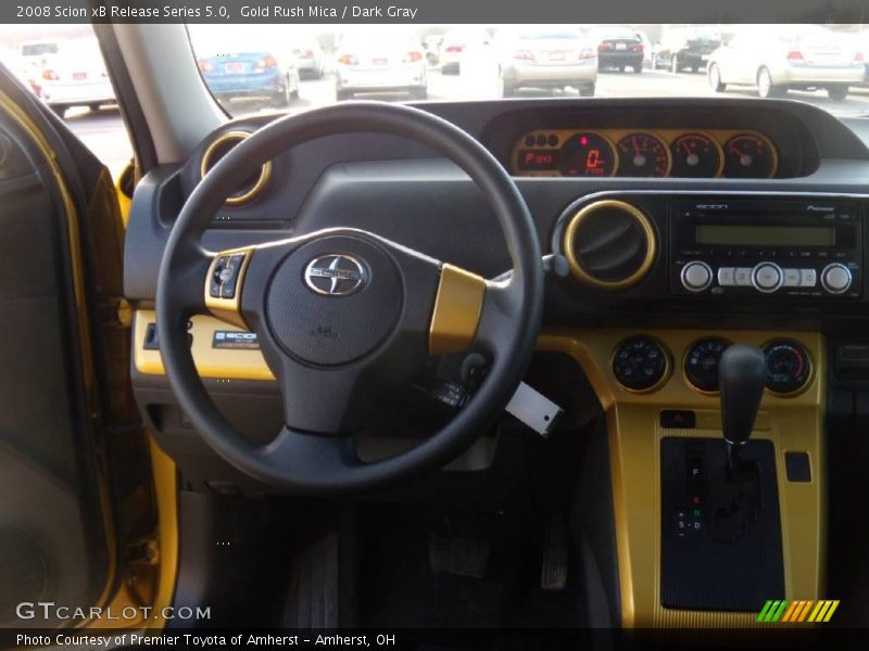 Gold Rush Mica / Dark Gray 2008 Scion xB Release Series 5.0
