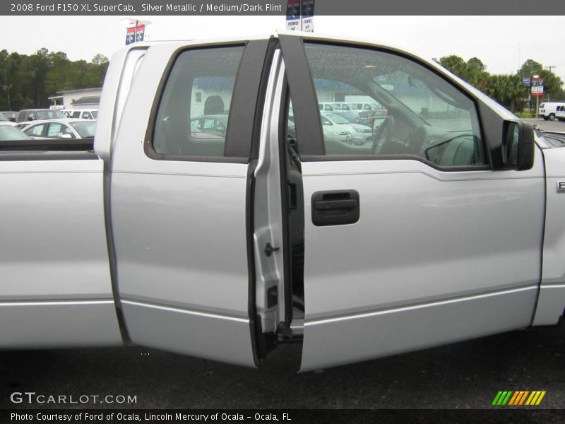 Silver Metallic / Medium/Dark Flint 2008 Ford F150 XL SuperCab