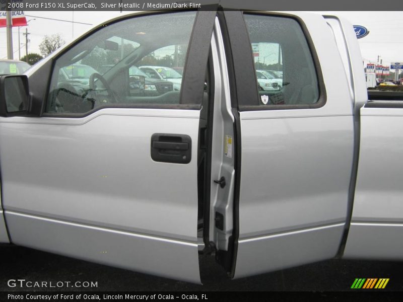 Silver Metallic / Medium/Dark Flint 2008 Ford F150 XL SuperCab
