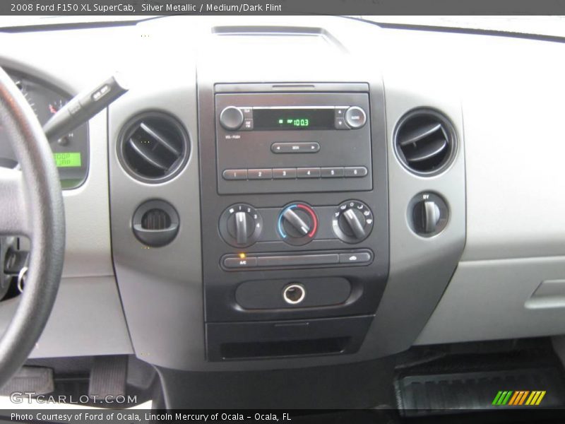 Silver Metallic / Medium/Dark Flint 2008 Ford F150 XL SuperCab