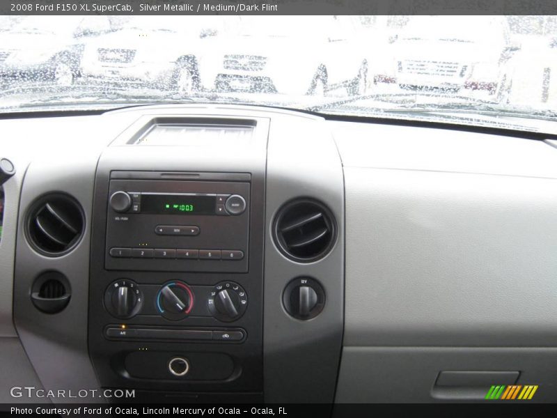 Silver Metallic / Medium/Dark Flint 2008 Ford F150 XL SuperCab