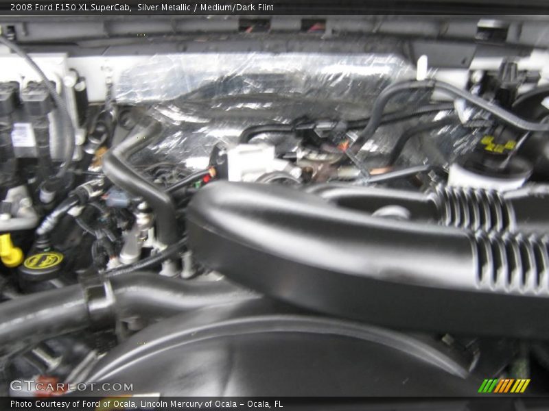 Silver Metallic / Medium/Dark Flint 2008 Ford F150 XL SuperCab