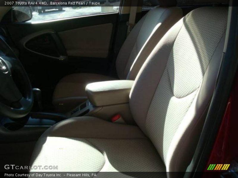 Barcelona Red Pearl / Taupe 2007 Toyota RAV4 4WD