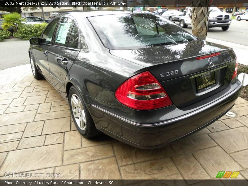 Black Opal Metallic / Ash Grey 2003 Mercedes-Benz E 320 Sedan