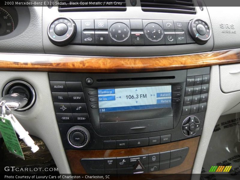 Black Opal Metallic / Ash Grey 2003 Mercedes-Benz E 320 Sedan
