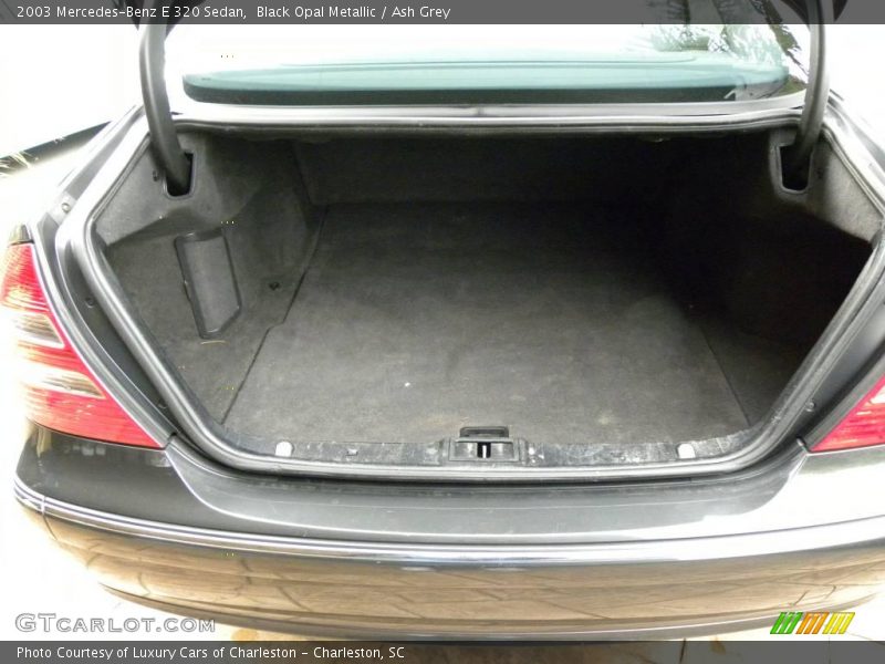 Black Opal Metallic / Ash Grey 2003 Mercedes-Benz E 320 Sedan