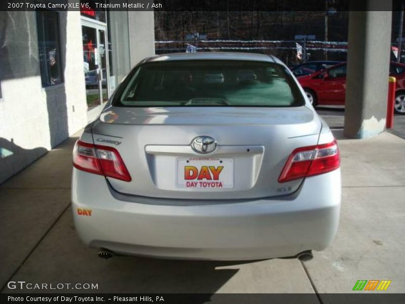 Titanium Metallic / Ash 2007 Toyota Camry XLE V6