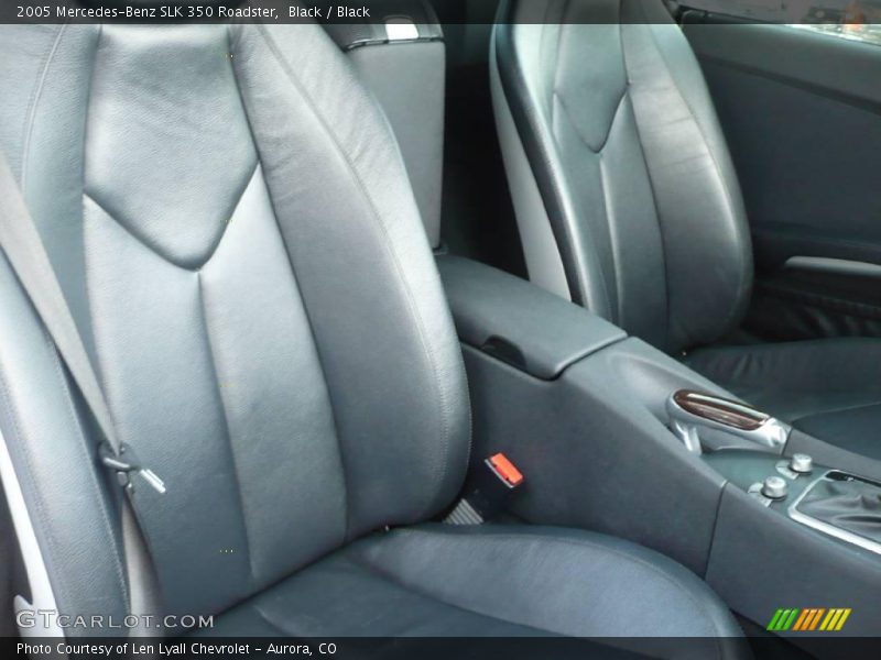 Black / Black 2005 Mercedes-Benz SLK 350 Roadster