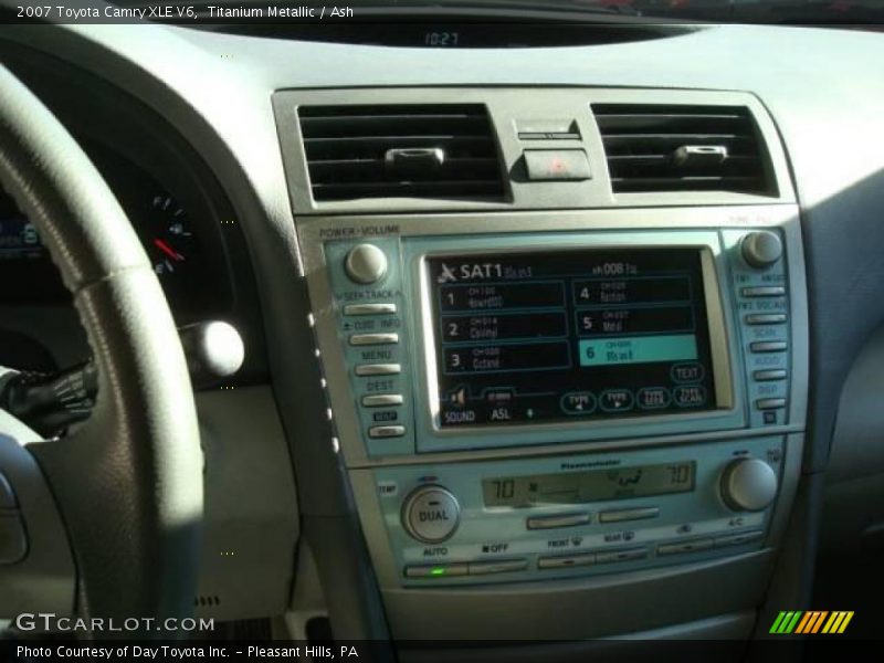 Titanium Metallic / Ash 2007 Toyota Camry XLE V6