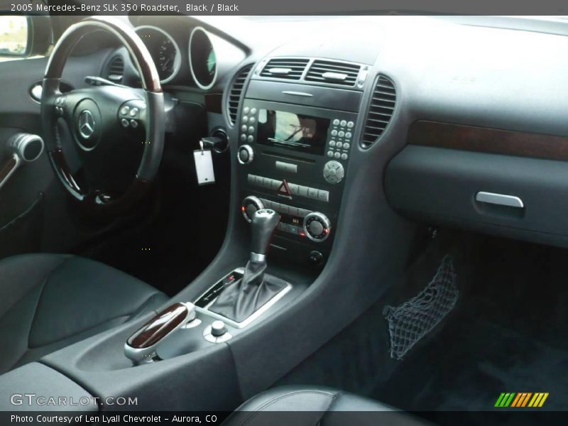 Black / Black 2005 Mercedes-Benz SLK 350 Roadster