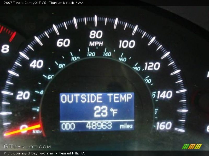 Titanium Metallic / Ash 2007 Toyota Camry XLE V6