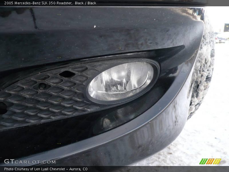 Black / Black 2005 Mercedes-Benz SLK 350 Roadster