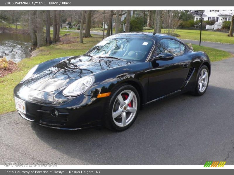 Black / Black 2006 Porsche Cayman S