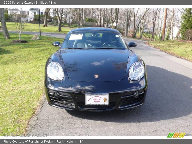 Black / Black 2006 Porsche Cayman S