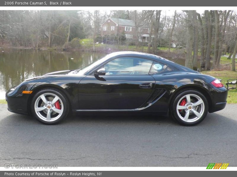 Black / Black 2006 Porsche Cayman S