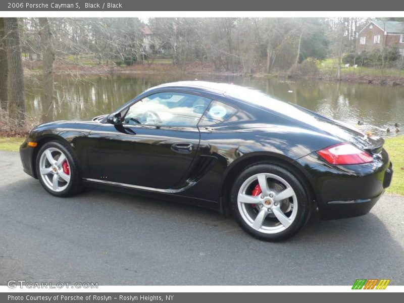 Black / Black 2006 Porsche Cayman S
