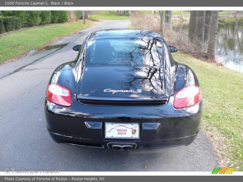 Black / Black 2006 Porsche Cayman S