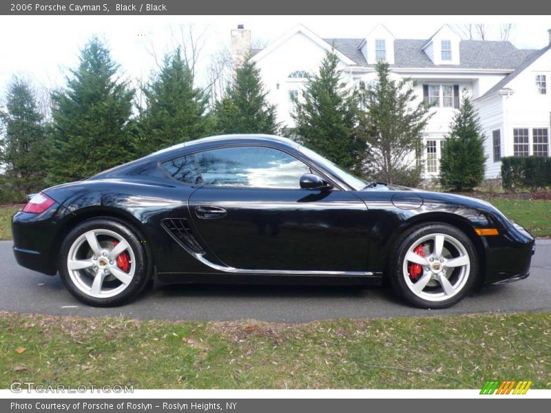 Black / Black 2006 Porsche Cayman S