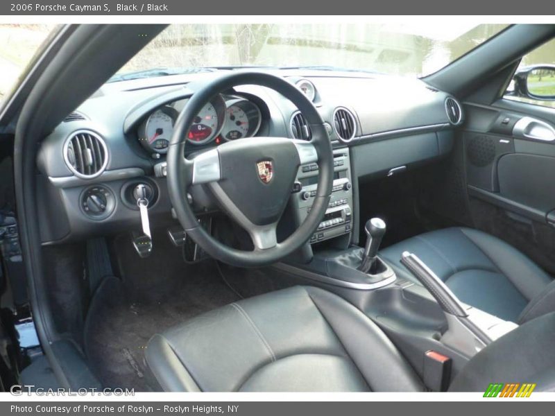 Black / Black 2006 Porsche Cayman S