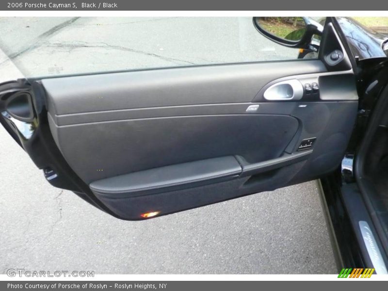 Black / Black 2006 Porsche Cayman S