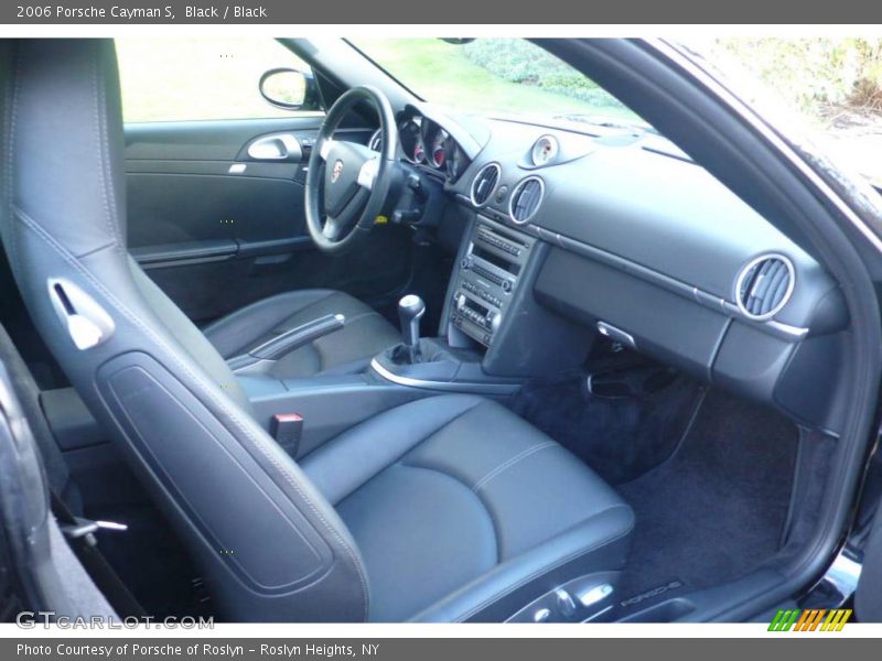Black / Black 2006 Porsche Cayman S