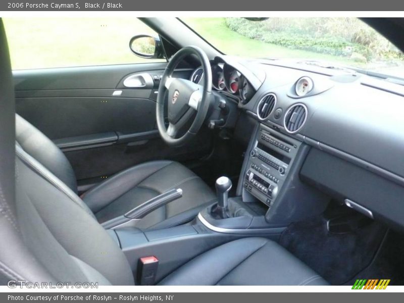 Black / Black 2006 Porsche Cayman S