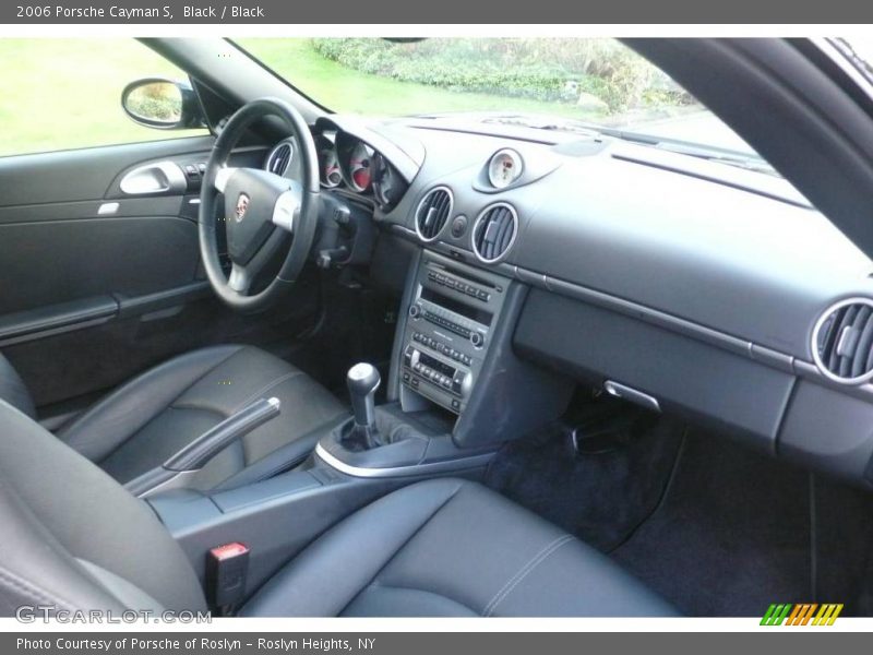 Black / Black 2006 Porsche Cayman S