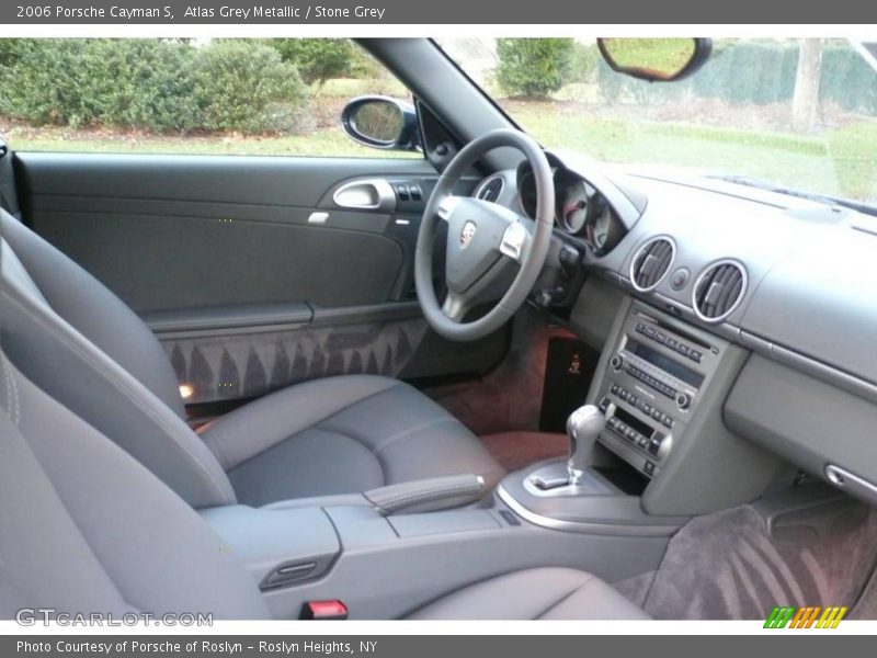 Atlas Grey Metallic / Stone Grey 2006 Porsche Cayman S